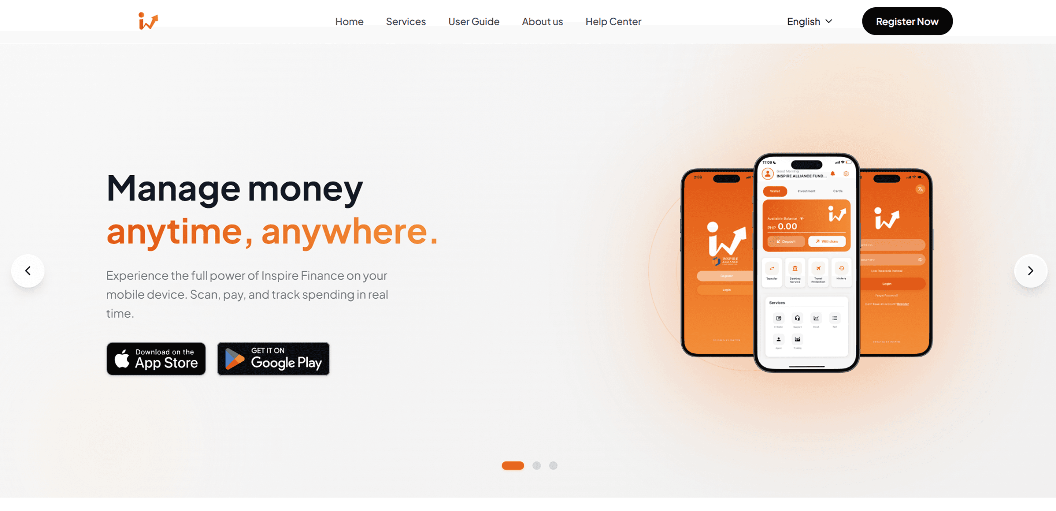 Inspire Wallet - Showcase thumbnail and product details