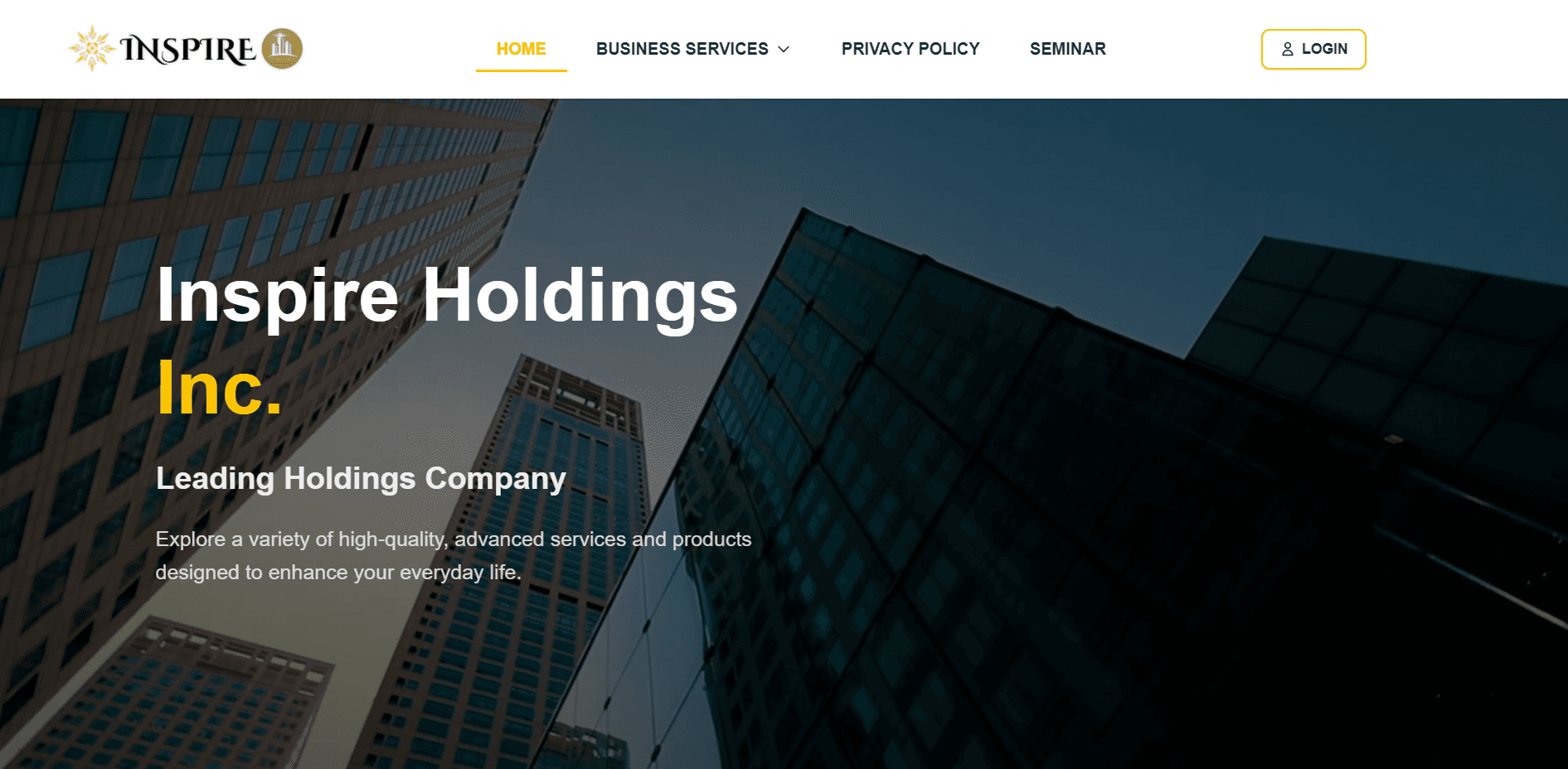 Inspire Holdings Inc. - Showcase thumbnail and product details