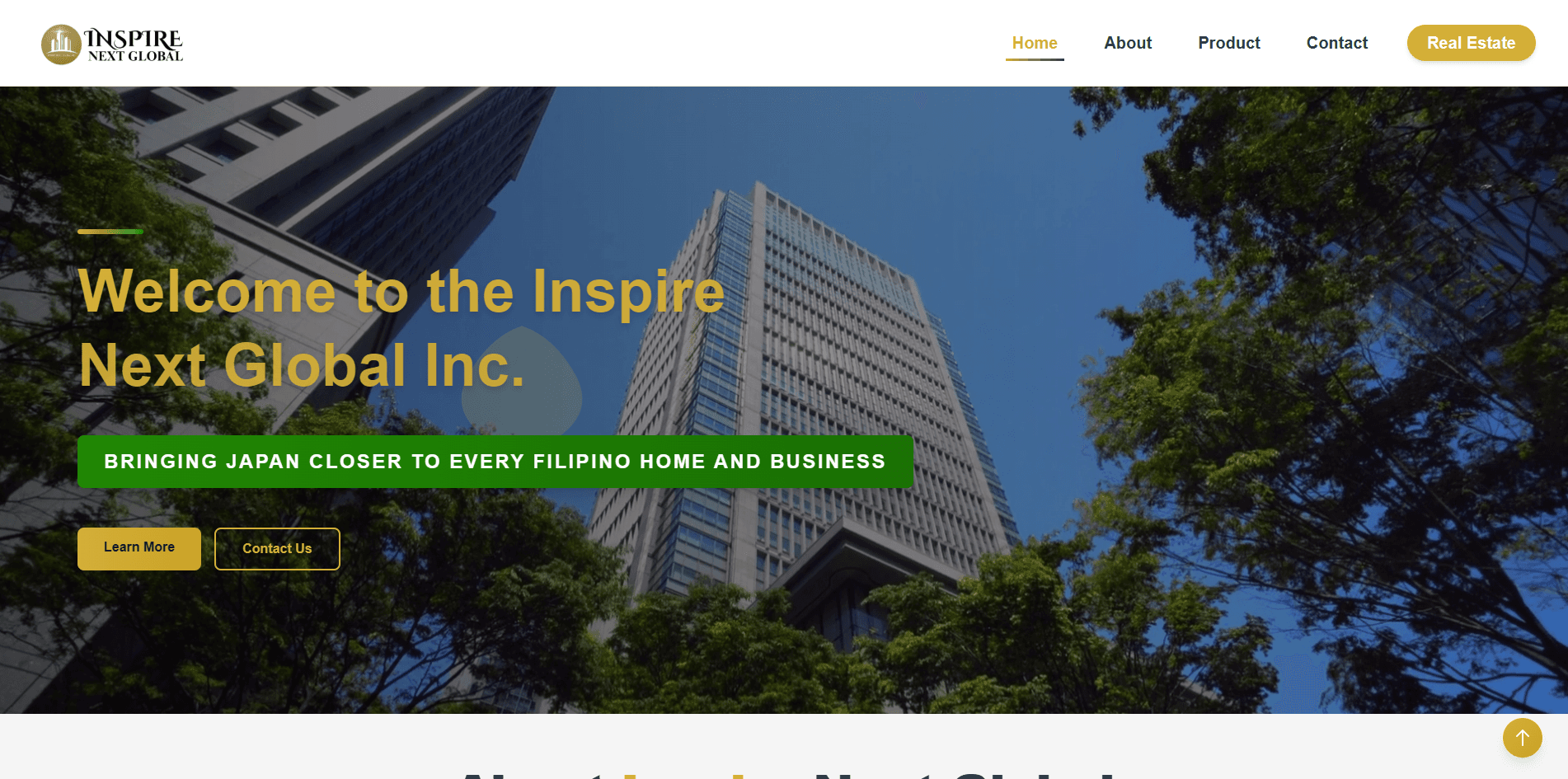 Inspire Next Global - Showcase thumbnail and product details